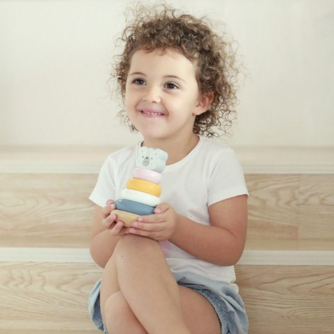 VIGA PolarB Drewniana Piramidka edukacyjna - Miś Polarny VIGA PolarB Drewniana Piramidka edukacyjna - Miś Polarny