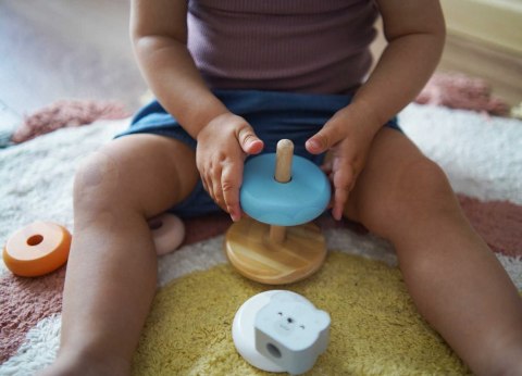 VIGA PolarB Drewniana Piramidka edukacyjna - Miś Polarny VIGA PolarB Drewniana Piramidka edukacyjna - Miś Polarny