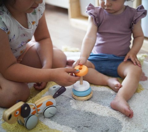 VIGA PolarB Drewniana Piramidka edukacyjna - Miś Polarny VIGA PolarB Drewniana Piramidka edukacyjna - Miś Polarny