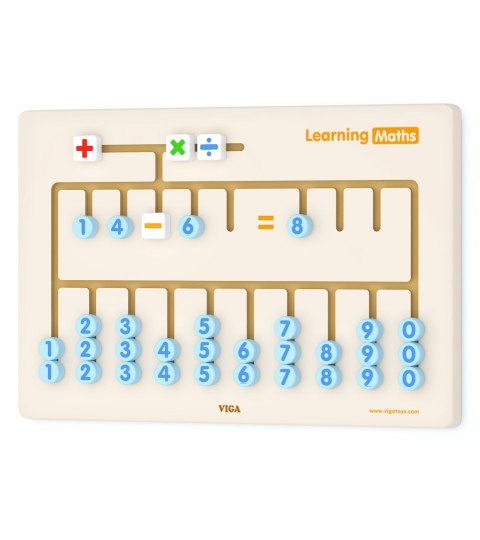 VIGA Tablica Sensoryczna do nauki liczenia Certyfikat FSC Montessori VIGA Tablica Sensoryczna do nauki liczenia Certyfikat FSC Montessori