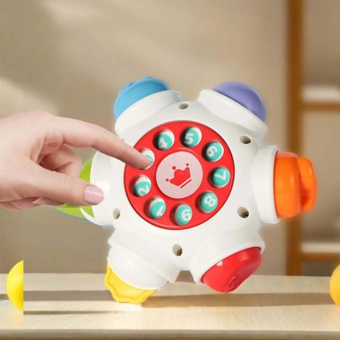 WOOPIE BABY Kosmiczna Rakieta Aktywności - Edukacyjna Kostka Sensoryczna 18m+ WOOPIE BABY Kosmiczna Rakieta Aktywności - Edukacyjna Kostka Sensoryczna 18m+