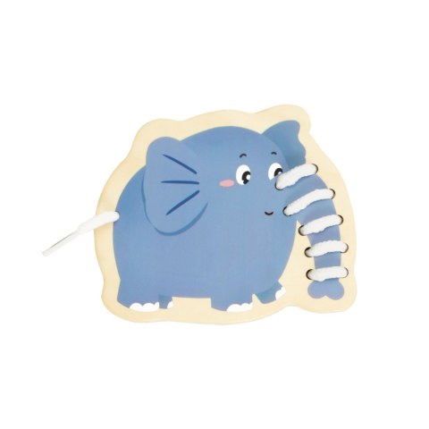 CLASSIC WORLD Drewniana Sznurowanka Przeplatanka Nawlekanka Przewlekanka Zwierzątka 10 el. CLASSIC WORLD Drewniana Sznurowanka Przeplatanka Nawlekanka Przewlekanka Zwierzątka 10 el.