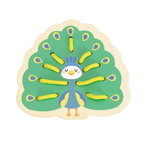 CLASSIC WORLD Drewniana Sznurowanka Przeplatanka Nawlekanka Przewlekanka Zwierzątka 10 el. CLASSIC WORLD Drewniana Sznurowanka Przeplatanka Nawlekanka Przewlekanka Zwierzątka 10 el.