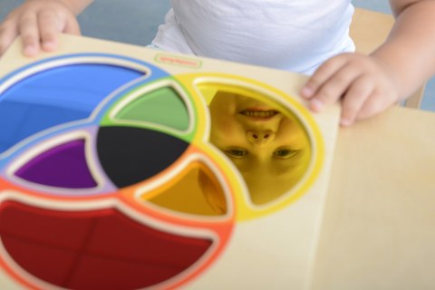 MASTERKIDZ Tablica Edukacyjna Lustro Nauka Mieszania Kolorów MASTERKIDZ Tablica Edukacyjna Lustro Nauka Mieszania Kolorów