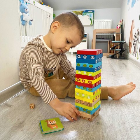 TOOKY TOY Gra Zręcznościowa Zwierzęta 82 el.