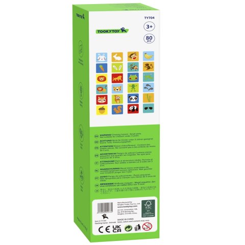 TOOKY TOY Gra Zręcznościowa Zwierzęta 82 el.