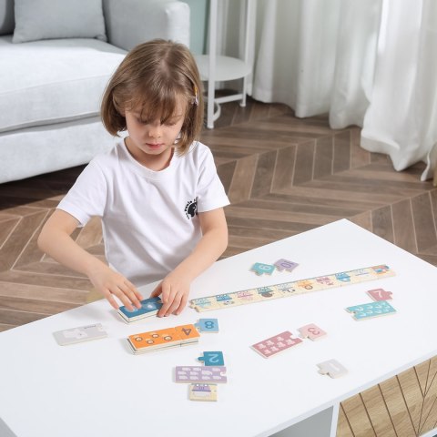 VIGA PolarB Drewniane Puzzle Numeryczne Cyferki Montessori VIGA PolarB Drewniane Puzzle Numeryczne Cyferki Montessori