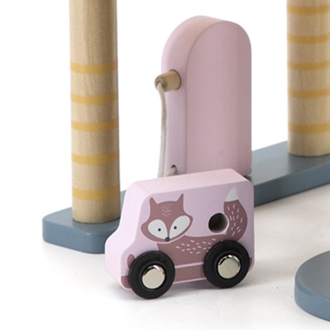 VIGA PolarB Parking Garaż z Helikopterem i samochodzikami VIGA PolarB Parking Garaż z Helikopterem i samochodzikami