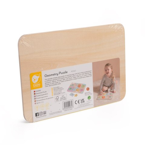 CLASSIC WORLD Układanka Puzzle Klocki Geometryczne 9 el. CLASSIC WORLD Układanka Puzzle Klocki Geometryczne 9 el.