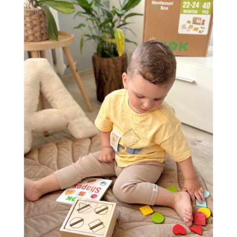 TOOKY TOY Box Pudełko XXL Montessori Edukacyjne 7w1 Sensoryczne 22-24 Mies