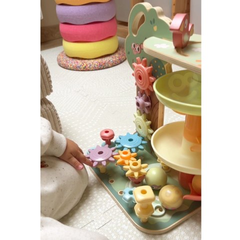 WOOPIE GREEN Drzewko Aktywności Kulodrom Montessori 4w1 FSC