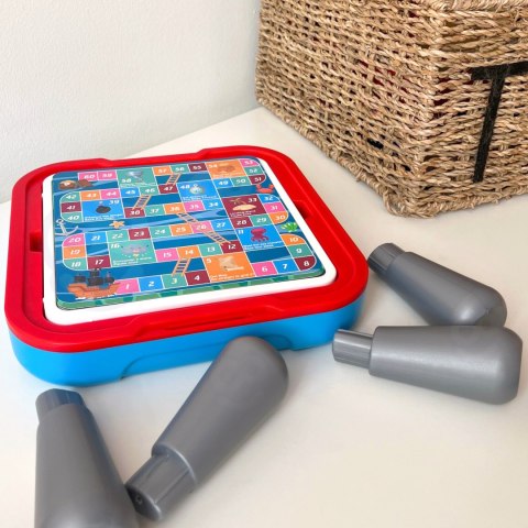 WOOPIE Stolik Gier Planszowych Logicznych 65 el. Zestaw 11w1