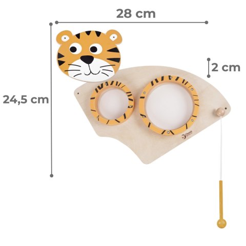 CLASSIC WORLD EDU Muzyczna Tablica Ścienna TYGRYSEK