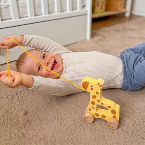 TOOKY TOY Żyrafka do Ciągnięcia Drewniany TOOKY TOY Żyrafka do Ciągnięcia Drewniany