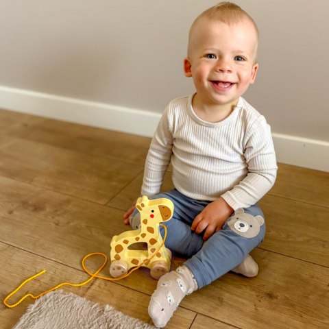 TOOKY TOY Żyrafka do Ciągnięcia Drewniany TOOKY TOY Żyrafka do Ciągnięcia Drewniany