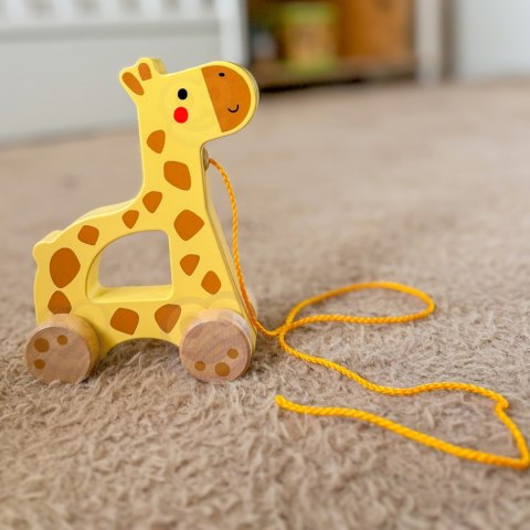 TOOKY TOY Żyrafka do Ciągnięcia Drewniany TOOKY TOY Żyrafka do Ciągnięcia Drewniany