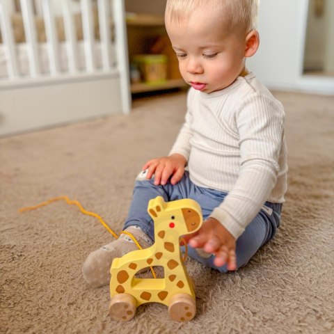 TOOKY TOY Żyrafka do Ciągnięcia Drewniany TOOKY TOY Żyrafka do Ciągnięcia Drewniany