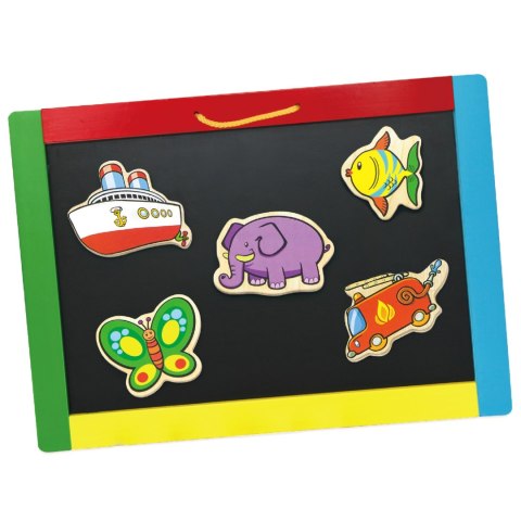 VIGA Drewniane Magnesy Zwierzęta zestaw 20 elementów