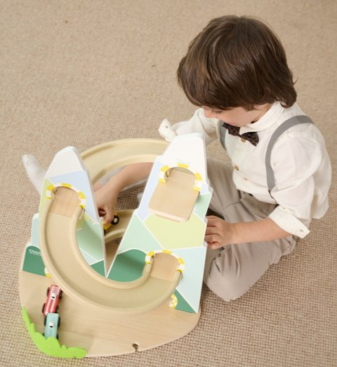 CLASSIC WORLD Drewniany Tor Samochodowy "Górski Wyścig"