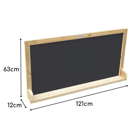 CLASSIC WORLD EDU Drewniana Tablica Dwustronna Kredowa- Magnetyczna Edukacyjna