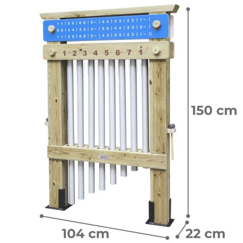 CLASSIC WORLD EDU Wielki Instrument Dzwonki dla Dzieci