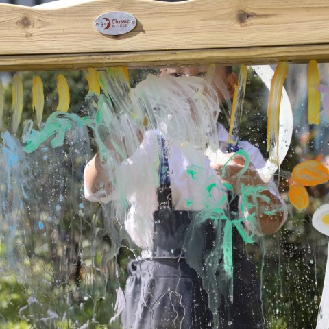 CLASSIC WORLD EDU Zestaw Dwustronna Tablica Sztaluga do Malowania Z Pompą Wody CLASSIC WORLD EDU Zestaw Dwustronna Tablica Sztaluga do Malowania Z Pompą Wody