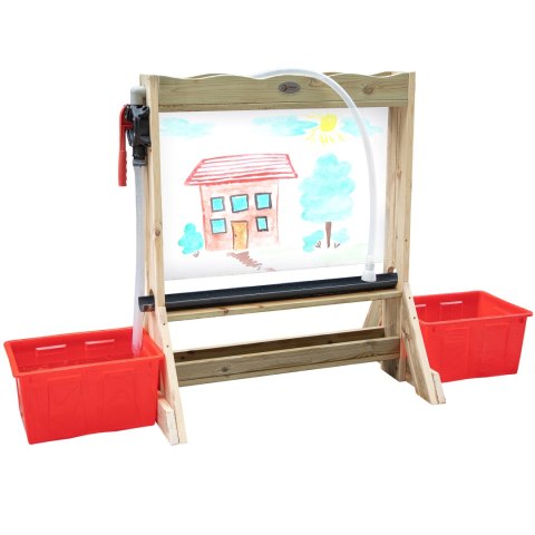 CLASSIC WORLD EDU Zestaw Dwustronna Tablica Sztaluga do Malowania Z Pompą Wody CLASSIC WORLD EDU Zestaw Dwustronna Tablica Sztaluga do Malowania Z Pompą Wody