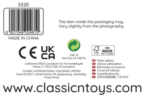 CLASSIC WORLD Pchacz Kaczuszka Drewniany Dla Dzieci