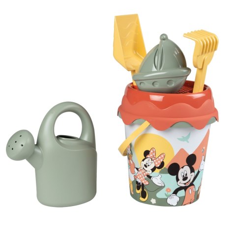 SMOBY GREEN Wiaderko z Akcesoriami do Piasku i Konewką z Bioplastiku SMOBY GREEN Wiaderko z Akcesoriami do Piasku i Konewką z Bioplastiku
