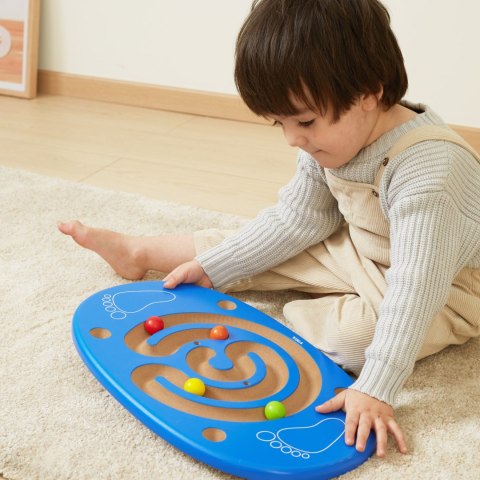 VIGA Sensoryczna Drewniana Deska do balansowania z labiryntem VIGA Sensoryczna Drewniana Deska do balansowania z labiryntem