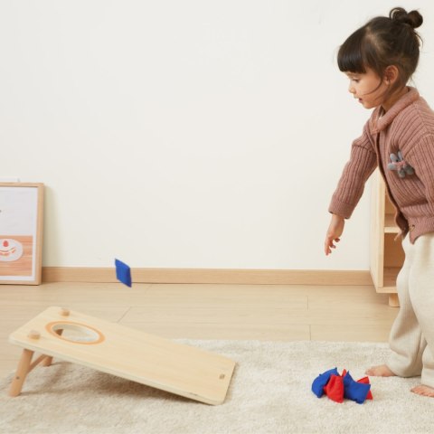 Viga Gra Zręcznościowa 2w1 Kółko i Krzyżyk + Cornhole - Rzut Do celu Viga Gra Zręcznościowa 2w1 Kółko i Krzyżyk + Cornhole - Rzut Do celu