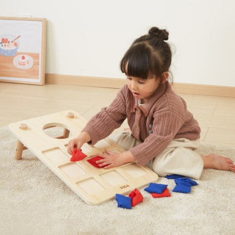 Viga Gra Zręcznościowa 2w1 Kółko i Krzyżyk + Cornhole - Rzut Do celu Viga Gra Zręcznościowa 2w1 Kółko i Krzyżyk + Cornhole - Rzut Do celu