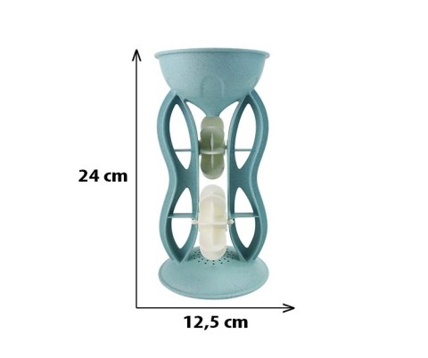 WOOPIE GREEN Zestaw do Piasku z Kołowrotkiem i Konewką 10 el. BIODEGRADOWALNY ORGANICZNY MATERIAŁ