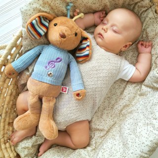 WOOPIE Interaktywny Króliczek Przytulanka z Dźwiękiem i Światłem