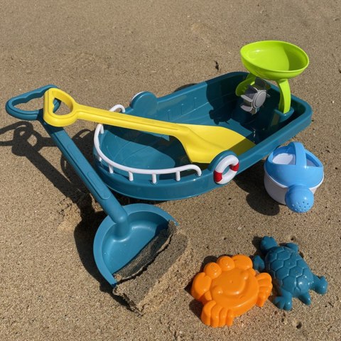 WOOPIE Statek z Akcesoriami Do Zabawy w Piasku i Wodzie