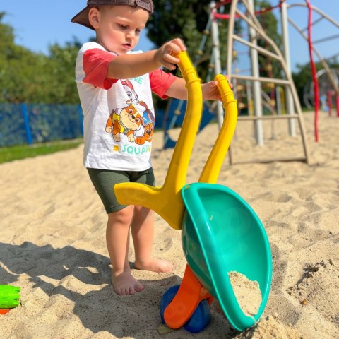 WOOPIE Taczka Ogrodowa Zestaw do Piasku 10 el. WOOPIE Taczka Ogrodowa Zestaw do Piasku 10 el.