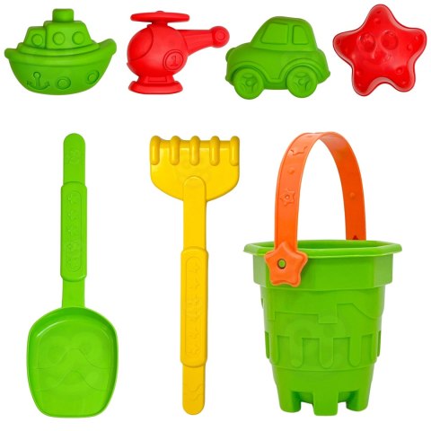 WOOPIE Taczka Ogrodowa Zestaw do Piasku 10 el. WOOPIE Taczka Ogrodowa Zestaw do Piasku 10 el.