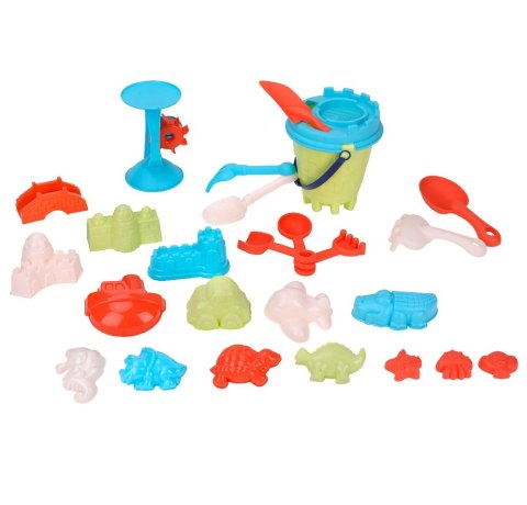 WOOPIE Wielki Zestaw do Piasku z Wiaderkiem 25 el. WOOPIE Wielki Zestaw do Piasku z Wiaderkiem 25 el.