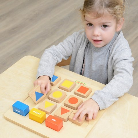 MASTERKIDZ Tablica Edukacyjna Sorter Kształty i Kolory MASTERKIDZ Tablica Edukacyjna Sorter Kształty i Kolory