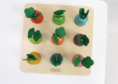 MASTERKIDZ Tablica Edukacyjna Warzywa Nauka Liczb i Kolorów Montessori MASTERKIDZ Tablica Edukacyjna Warzywa Nauka Liczb i Kolorów Montessori