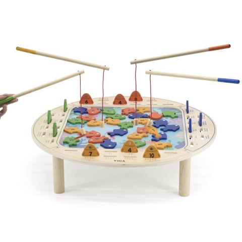 VIGA Drewniana Gra Łowienie Rybek FSC VIGA Drewniana Gra Łowienie Rybek FSC
