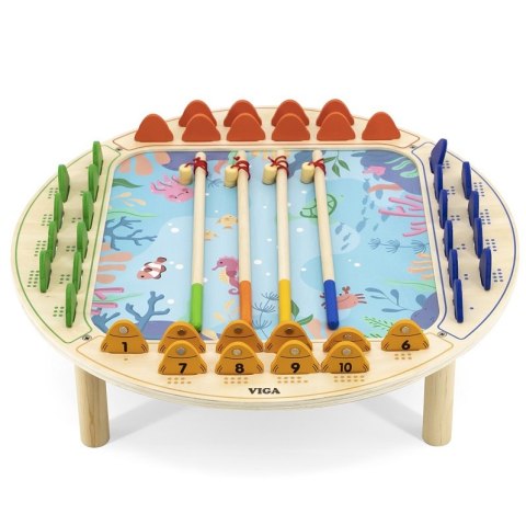 VIGA Drewniana Gra Łowienie Rybek FSC VIGA Drewniana Gra Łowienie Rybek FSC