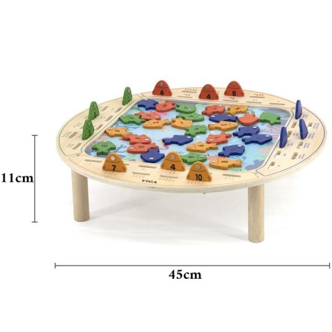 VIGA Drewniana Gra Łowienie Rybek FSC VIGA Drewniana Gra Łowienie Rybek FSC