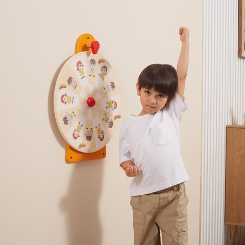 VIGA Tablica Ścienna Koło Pokaż Emocje Certyfikat FSC Montessori VIGA Tablica Ścienna Koło Pokaż Emocje Certyfikat FSC Montessori
