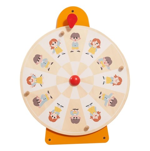 VIGA Tablica Ścienna Koło Pokaż Emocje Certyfikat FSC Montessori VIGA Tablica Ścienna Koło Pokaż Emocje Certyfikat FSC Montessori