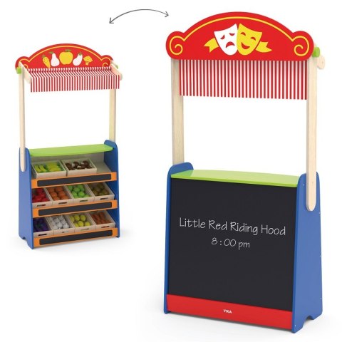 VIGA Teatrzyk i Sklep Spożywczy 2w1 VIGA Teatrzyk i Sklep Spożywczy 2w1