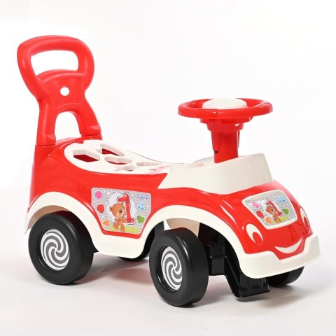 Woopie Jeździk 4W1 Sorter Pchacz Chodzik + Klakson Schowek