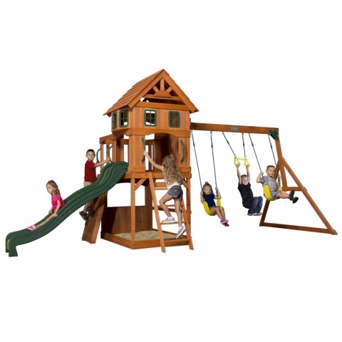 Backyard Discovery Ogromny Drewniany Plac Zabaw Atlantic