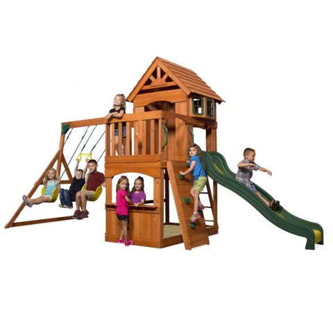 Backyard Discovery Ogromny Drewniany Plac Zabaw Atlantic