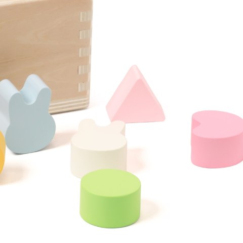 CLASSIC WORLD Układanie Kształtów Sorter Drewniany dla Dzieci 10 el. CLASSIC WORLD Układanie Kształtów Sorter Drewniany dla Dzieci 10 el.